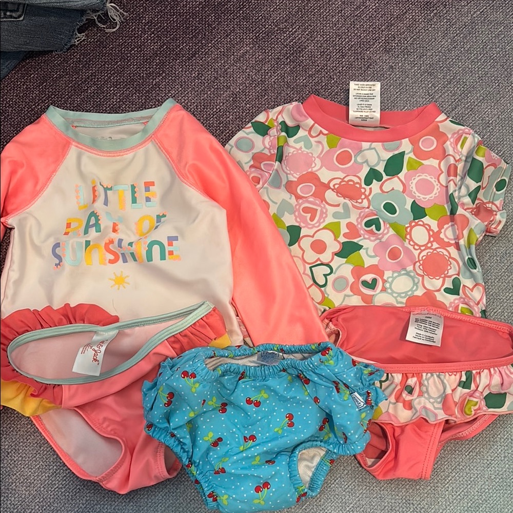 Baby girls swimsuit bundle